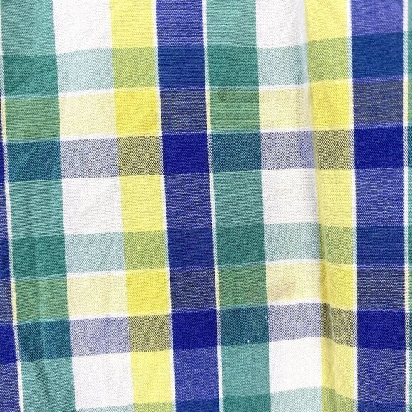 Baker by Ted Baker Plaid Short Sleeve Button Up 8 - Picture 8 of 10